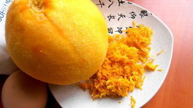 маково-цитрусовые кексы бабочки прилетели