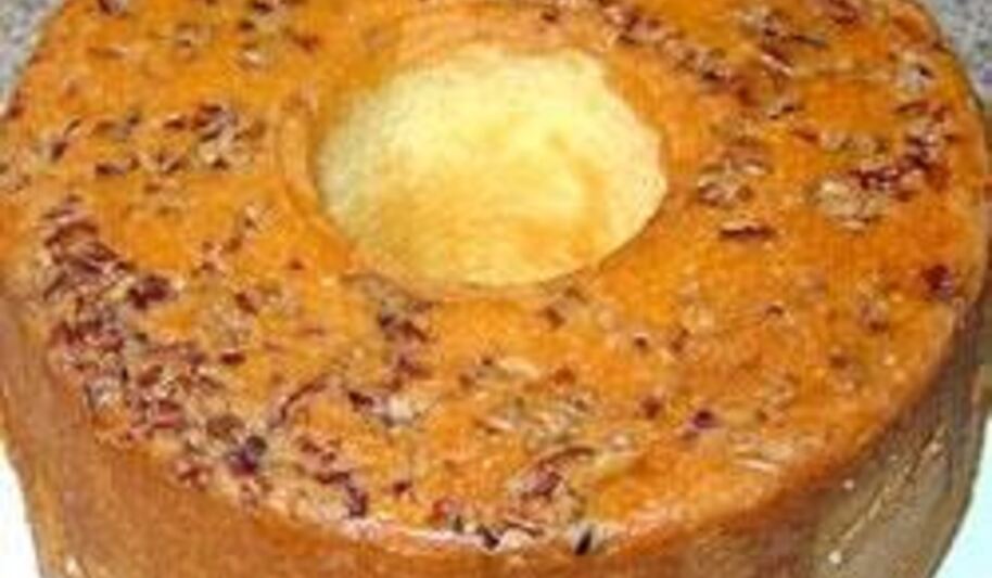 Рецепт орехового кекса-бисквита на сметане