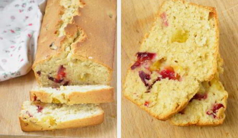 Рецепт овсяного кекса со сливами