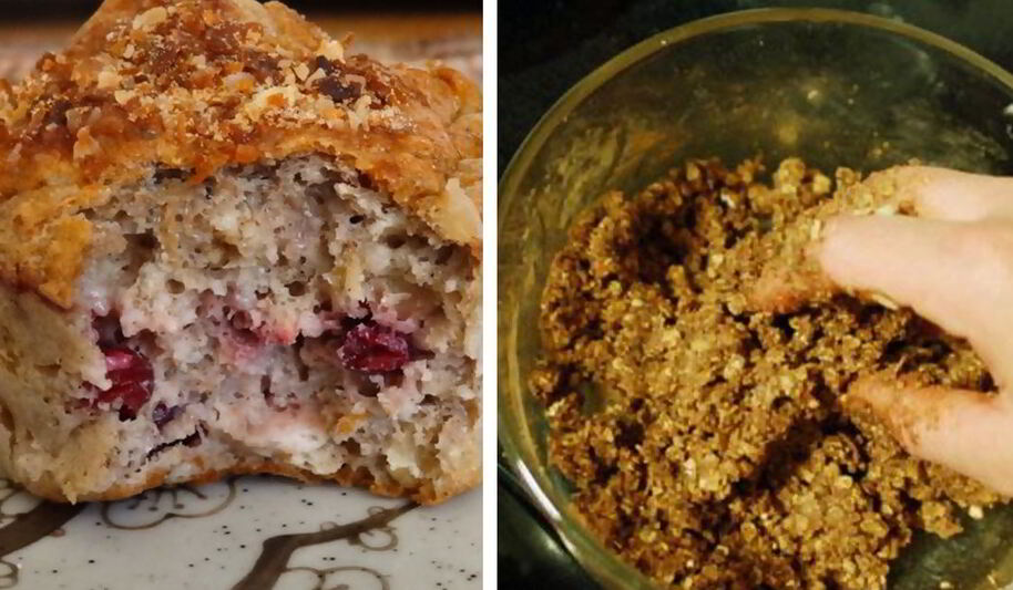 Рецепт овсяных кексов