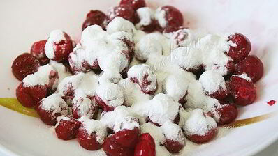 постные шоколадно-вишневые кексы