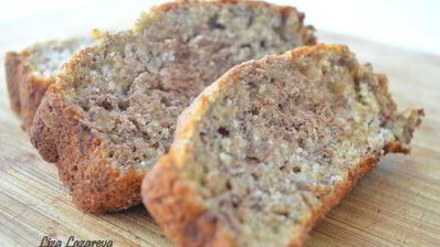 пряный банановый кекс