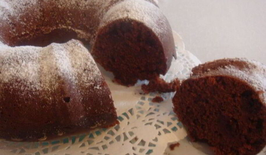 Рецепт шоколадна-вишневого кекс