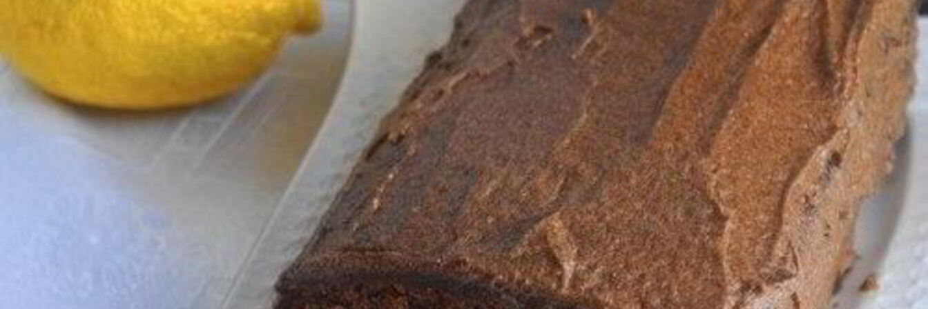 Шоколадный кекс простой