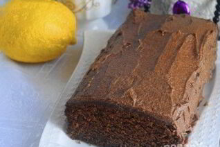 Шоколадный кекс простой