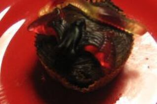 Шоколадные кексы на Хеллоуина