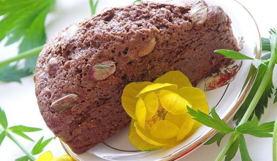 Рецепт шоколадных кексов с фисташками