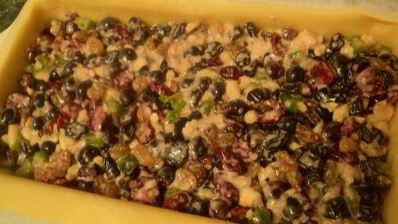 шотландский новогодний кекс