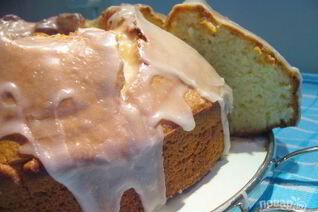 Сливочный кекс Водка с лимоном