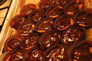 Смородиновые капкейки