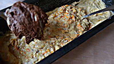 трехцветный кекс с тыквой сладкие сны