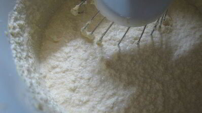 творожные кексы с заварным ванильным кремом