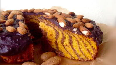 тыквенно-шоколадный кекс с ароматом рождества