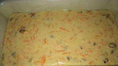 тыквенный кекс с грецкими орехами