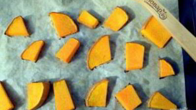 тыквенные кексы с лимонным кремом