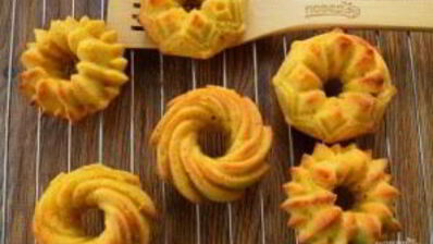 тыквенные кексы с лимонным кремом