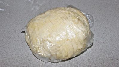 хачапури из слоеного теста с сыром в духовке