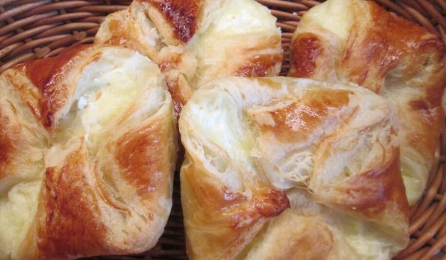 Рецепт хачапури из слоеного теста