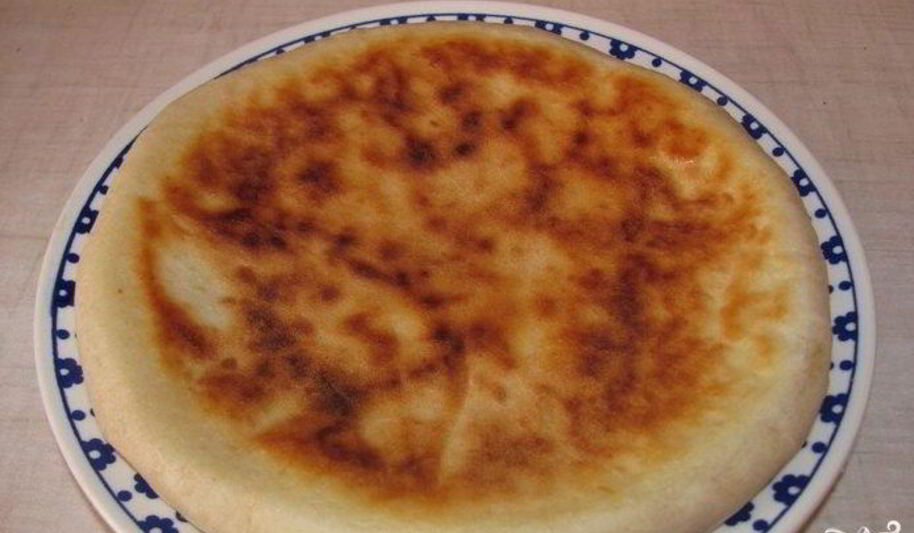 Рецепт хачапури на кефире на сковороде