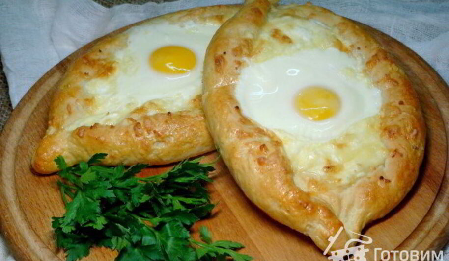Рецепт хачапури по-аджарски