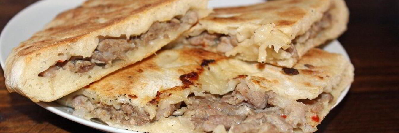 Хачапури с мясом