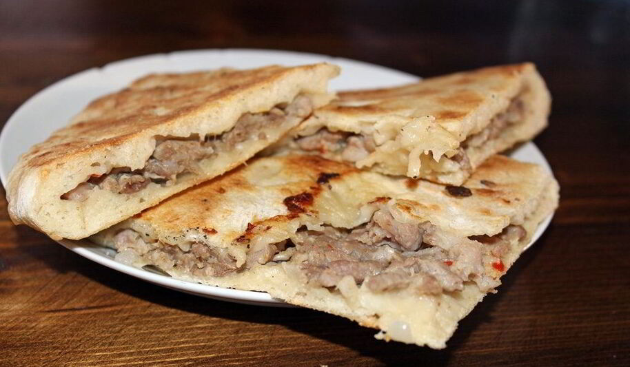 Рецепт хачапури с мясом