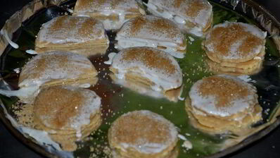 апельсиновые сконы с начинкой