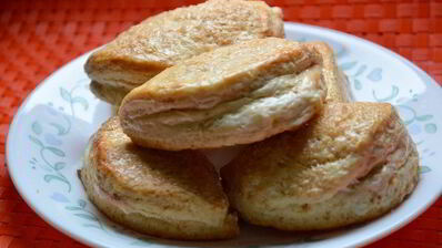 апельсиновые сконы с начинкой