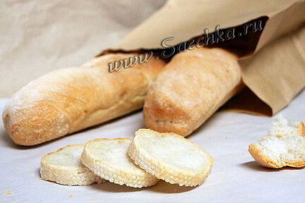 Багет на холодной опаре