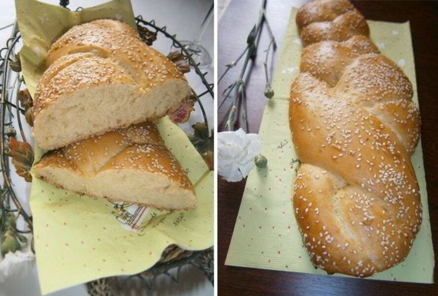 Белый хлеб с медом и имбирем