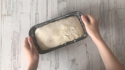 белый хлеб в духовке