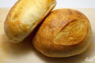 Бездрожжевой пшеничный хлеб на закваске