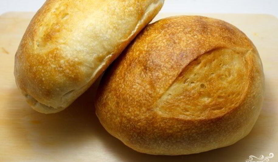 Рецепт бездрожжевого пшеничного хлеба на закваске