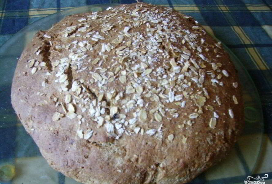 Бездрожжевой ржаной хлеб