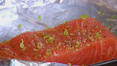 чиабатта с семгой и каперсами