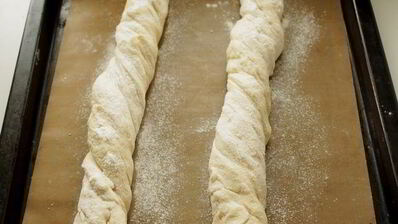 французский крученый багет