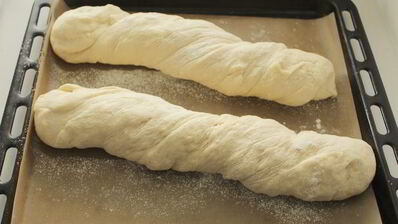 французский крученый багет