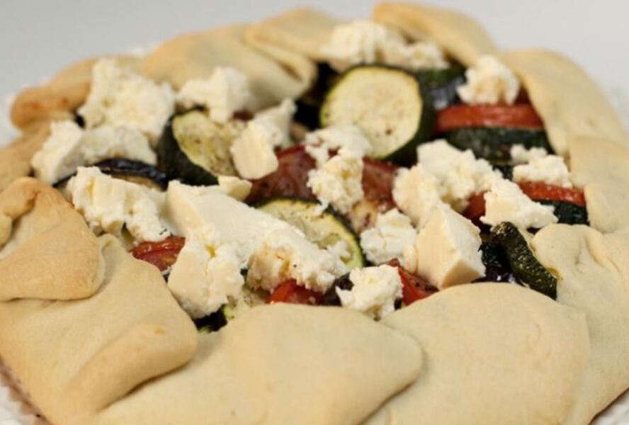 Галеты с овощной начинкой