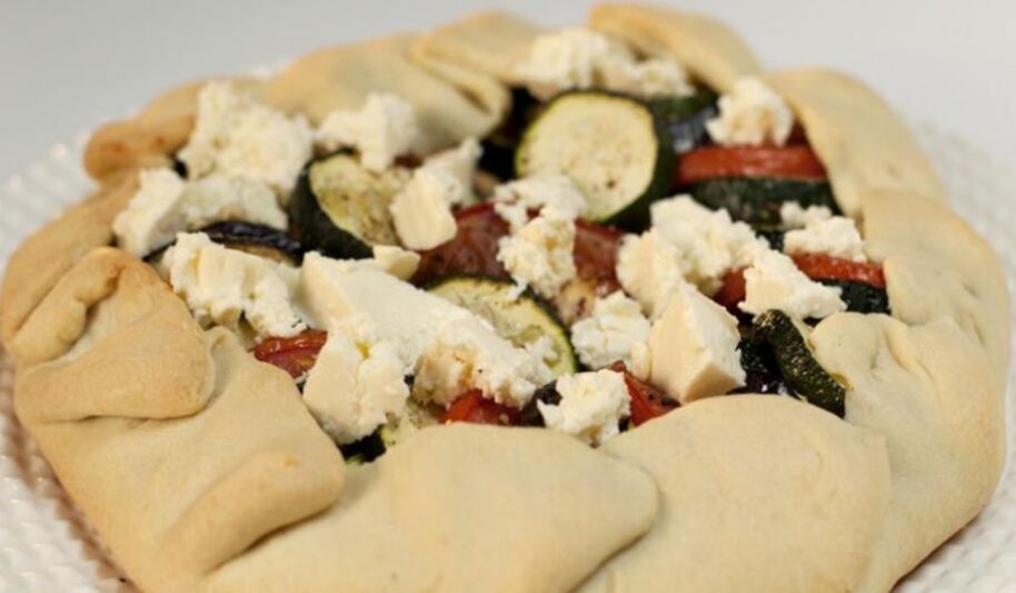 Рецепт галет с овощной начинкой