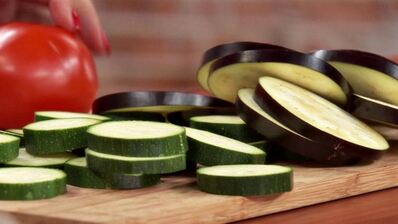 галеты с овощной начинкой