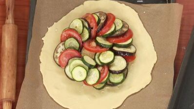 галеты с овощной начинкой