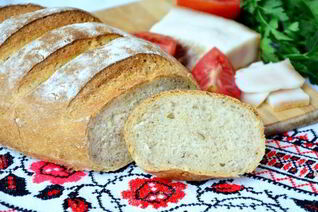 Гречневый хлеб в духовке