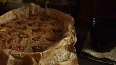 инжирно-банановый хлеб