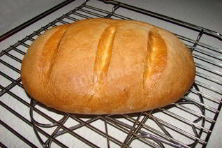 Хлеб из муки высшего сорта ускоренным способом