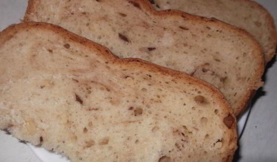 Рецепт хлеба с шоколадома и кедровыма орехома