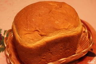 Молочный хлеб в хлебопечке