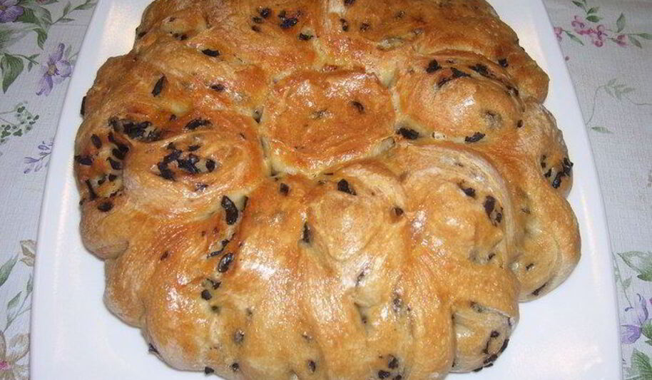 Рецепт оливкового хлеба