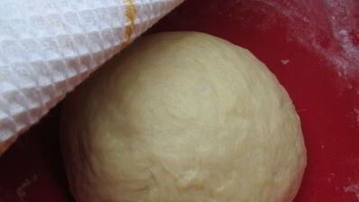 сдобный хлеб с узором