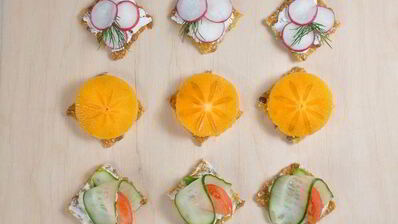 шведские хрустящие хлебцы с семенами