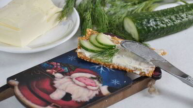 шведские хрустящие хлебцы с семенами